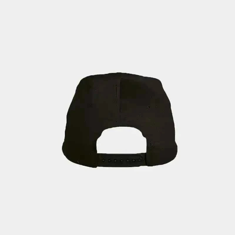 Gorra MIL-TEC negra trasera con cierre ajustable tipo broche