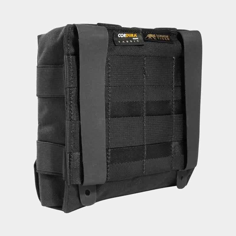 Bolsa botiquín IFAK negra con panel MOLLE y dos correas
