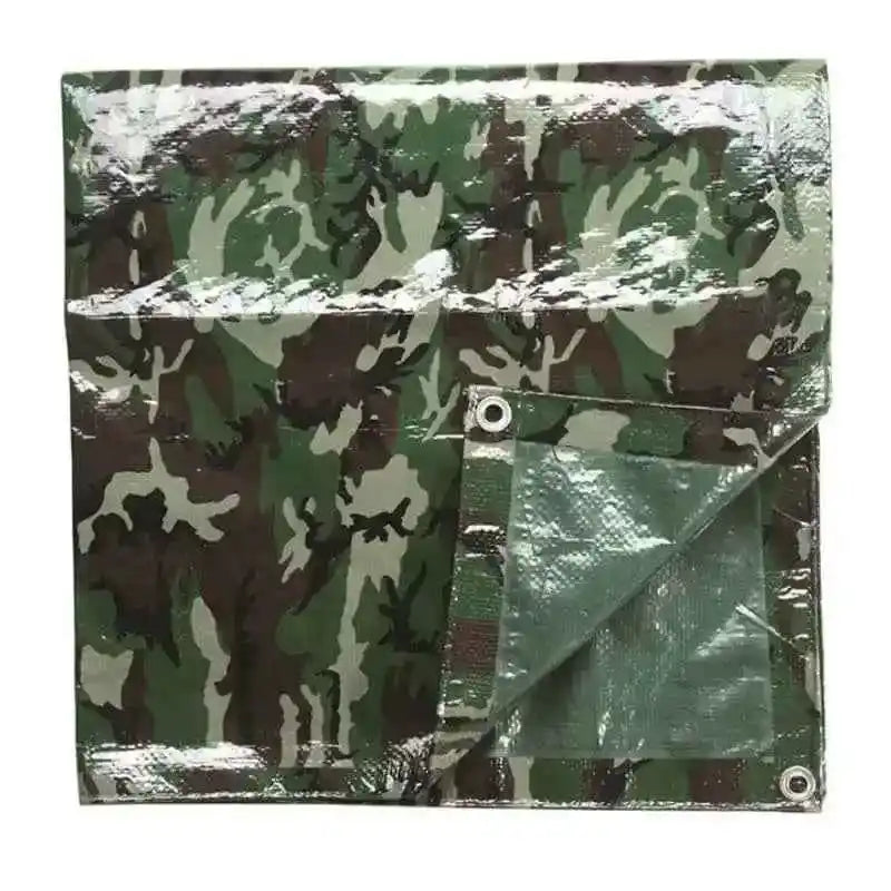 Toldo impermeable táctico MIL-TEC camuflaje, ojales metálicos y costuras reforzadas