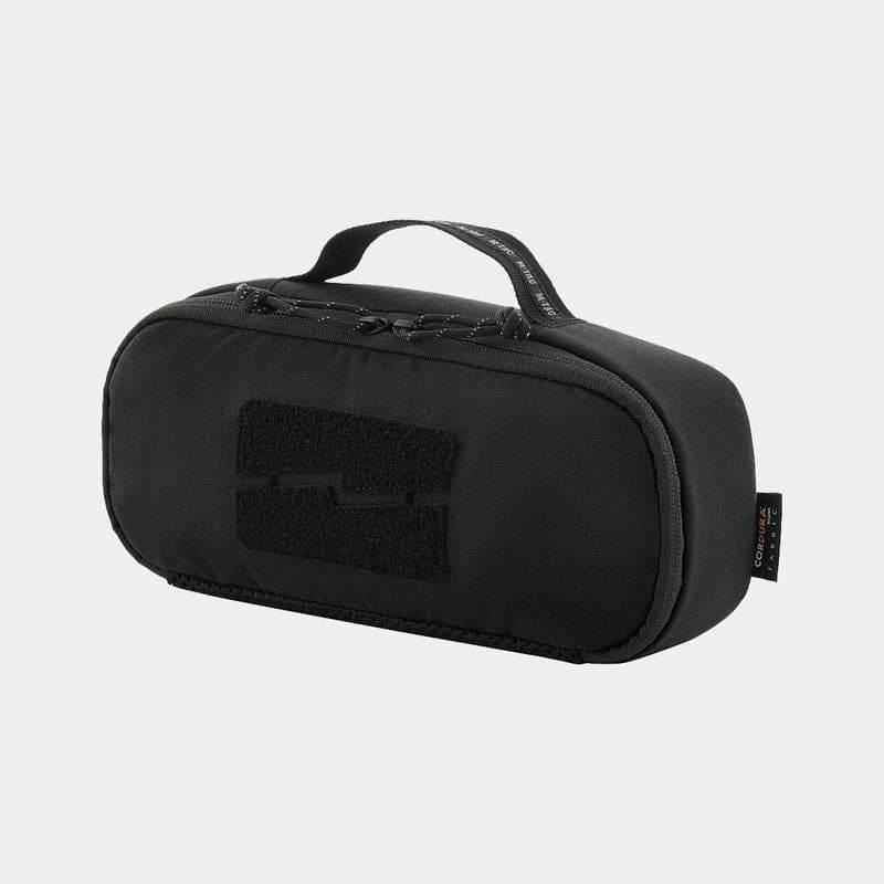 Bolsa táctica de viaje Elite M-TAC color negro, con asa y panel frontal