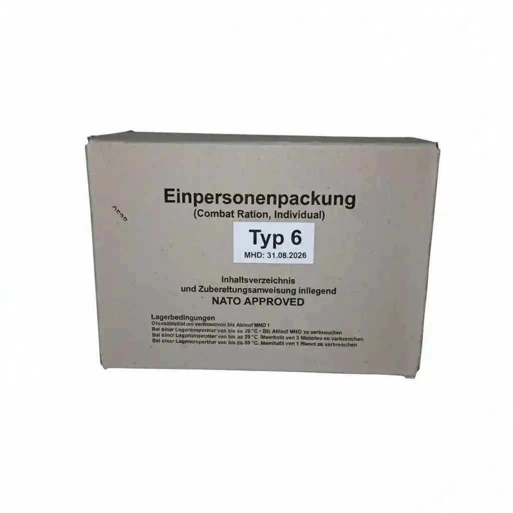 Caja de ración individual Einpersonenpackung, Tipo 6