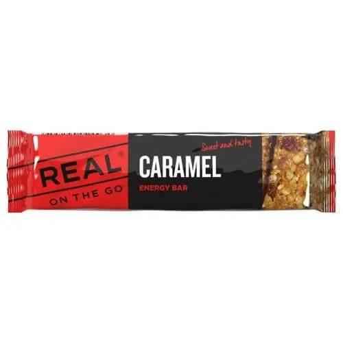Barrita energética Snack Real On The Go con caramelo y pasas